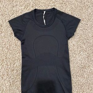 Black Lululemon Short Sleeve Swiftly Tech